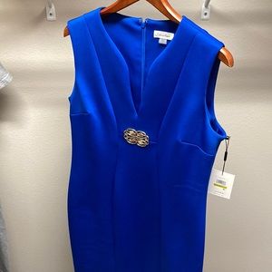 Royal blue Calvin Klein dress size 14.